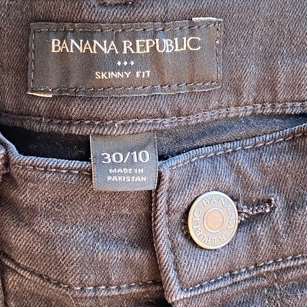 Banana Republic Men's Black Jeans Excellent Condition